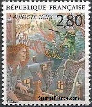 Timbre France Yvert 2845