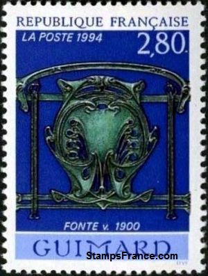 Timbre France Yvert 2855 Timbre France Yvert 2855