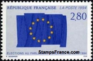 Timbre France Yvert 2860