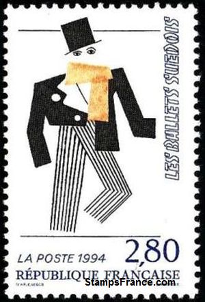 Timbre France Yvert 2869 Timbre France Yvert 2869