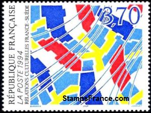 Timbre France Yvert 2871 Timbre France Yvert 2871