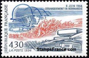 Timbre France Yvert 2887 Timbre France Yvert 2887