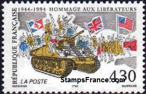 Timbre France Yvert 2888 Timbre France Yvert 2888