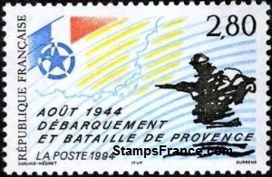Timbre France Yvert 2895 Timbre France Yvert 2895