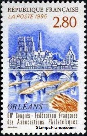 Timbre France Yvert 2953