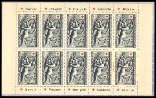 France Carnet n°2001 (1952) - Booklet Red Cross 1952