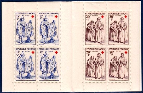 France Carnet n°2006 (1957) - Booklet Red Cross 1957