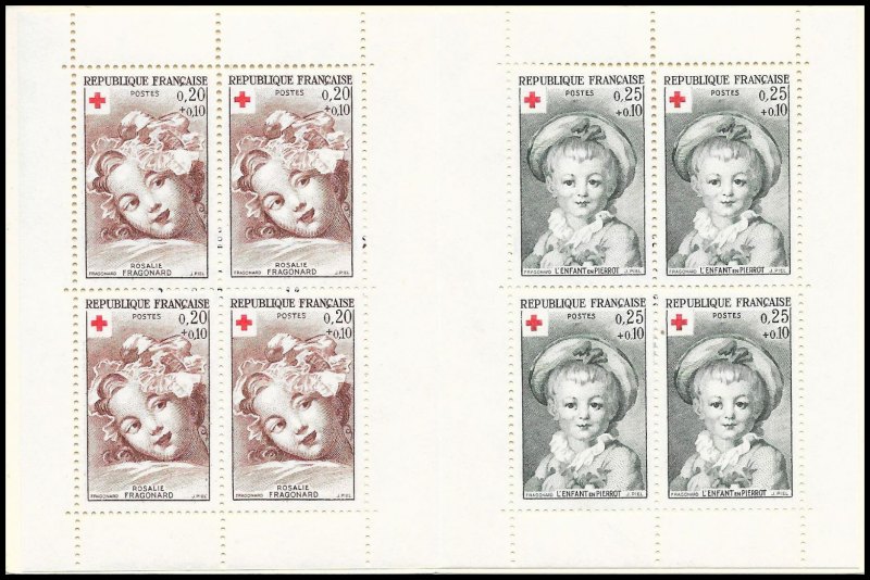 France Carnet n°2011 (1962) - Booklet Red Cross 1962