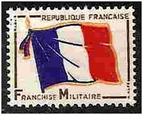 Timbre France Yvert Franchise 13 - France Scott M12
