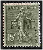 Timbre France Yvert Franchise 3 - France Scott M3