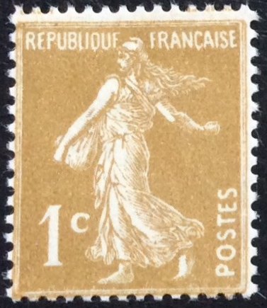 Timbre France Yvert 277A - France Scott 156