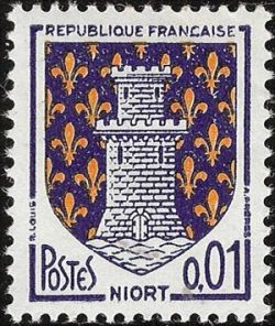 Timbre France Yvert 1351A - France Scott 1091