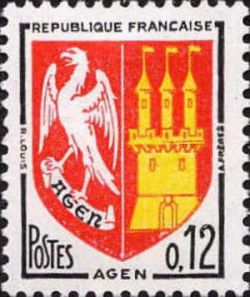 Timbre France Yvert 1353A - France Scott 1093