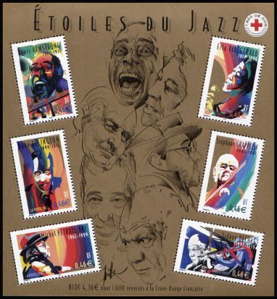 France Yvert Bloc Feuillet 50 - Jazz
