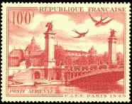 Timbre France Yvert Aérien 28 - France Scott C28