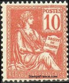 Timbre France Yvert 116 - France Scott 116