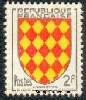 Timbre France Yvert 1003 - France Scott