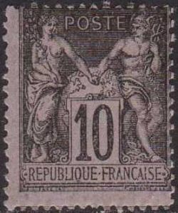 Timbre France Yvert 103 - France Scott 106