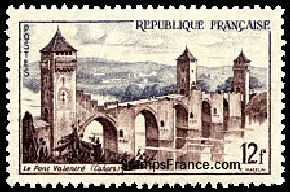 Timbre France Yvert 1039 - France Scott 777