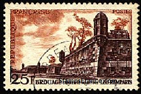 Timbre France Yvert 1042 - France Scott