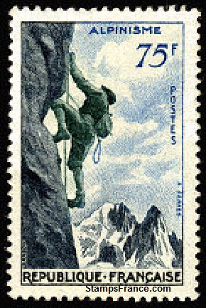 Timbre France Yvert 1075 - France Scott 804