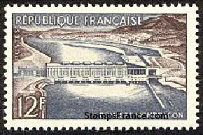 Timbre France Yvert 1078 - France Scott 807