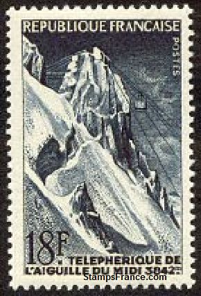 Timbre France Yvert 1079 - France Scott 808