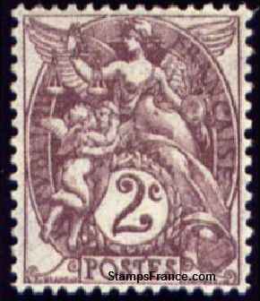 Timbre France Yvert 108 - France Scott 110