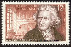 Timbre France Yvert 1081 - France Scott 810