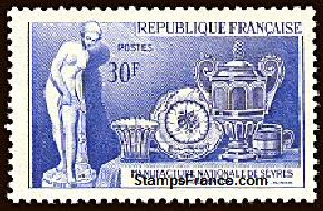 Timbre France Yvert 1094 - France Scott 820