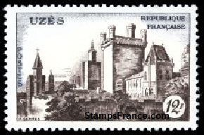 Timbre France Yvert 1099 - France Scott 825