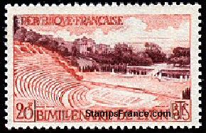 Timbre France Yvert 1124 - France Scott 849