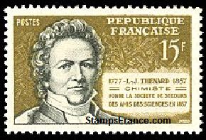 Timbre France Yvert 1139 - France Scott 864
