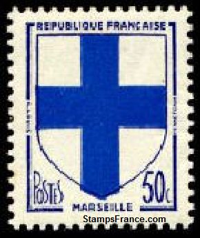 Timbre France Yvert 1180 - France Scott 896