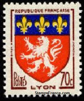 Timbre France Yvert 1181 - France Scott 897