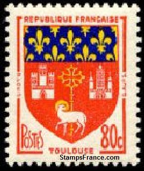 Timbre France Yvert 1182 - France Scott 898