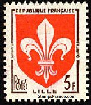Timbre France Yvert 1186 - France Scott 902