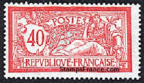 Timbre France Yvert 119 - France Scott 121