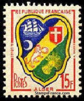 Timbre France Yvert 1195 - France Scott