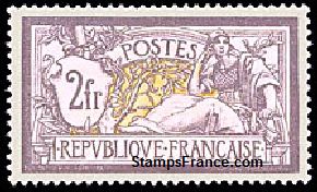 Timbre France Yvert 122 - France Scott 126