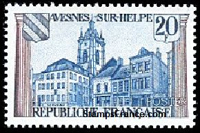 Timbre France Yvert 1221 - France Scott 935