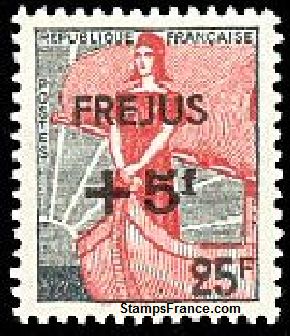 Timbre France Yvert 1229 - France Scott B336