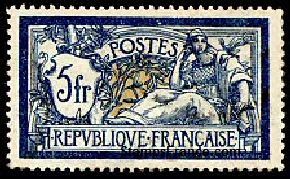 Timbre France Yvert 123 - France Scott 130