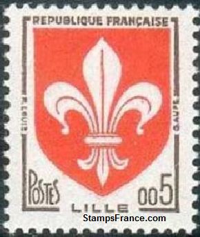 Timbre France Yvert 1230 - France Scott 938