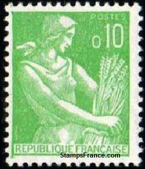 Timbre France Yvert 1231 - France Scott 939