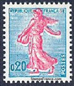 Timbre France Yvert 1233 - France Scott 941