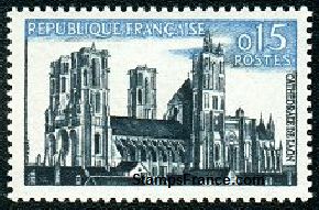 Timbre France Yvert 1235 - France Scott 943