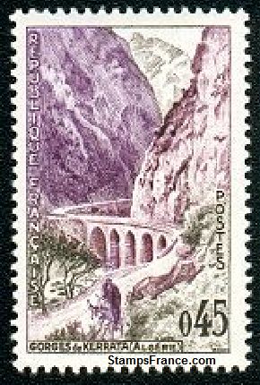 Timbre France Yvert 1237 - France Scott 945