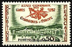 Timbre France Yvert 1244 - France Scott 956