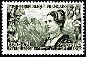 Timbre France Yvert 1246 - France Scott 957